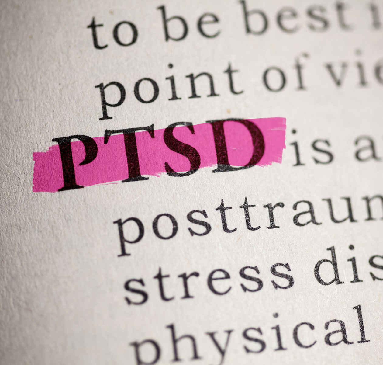 Trauma and PTSD therapy